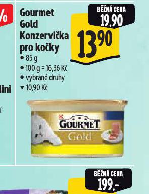 GOURMET GOLD KONZERVIKA PRO KOKY