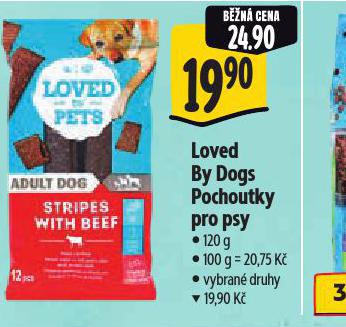 LOVED BY DOGS POCHOUTKY PRO PSY
