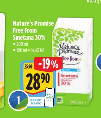 FREE FROM SMETANA 30%