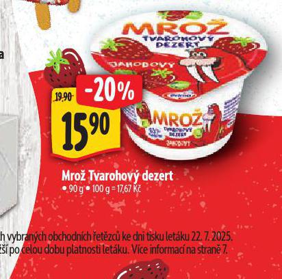 MRO TVAROHOV DEZERT