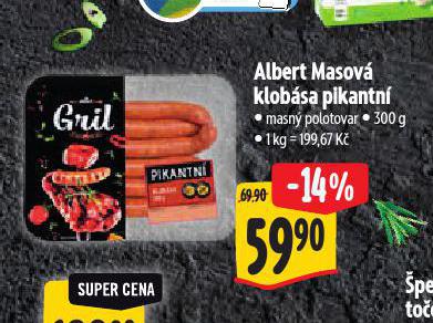 MASOV KLOBSA PIKANTN