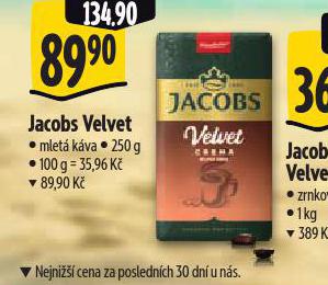 JACOBS VELVET MLET KVA