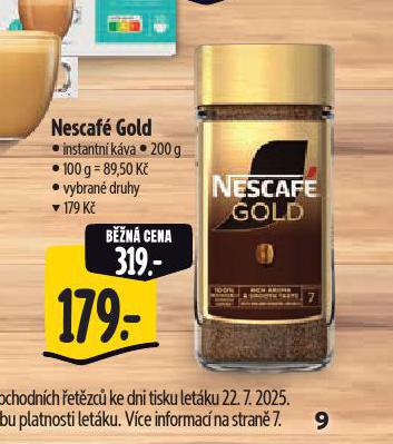 NESCAF GOLD INSTANTN KVA
