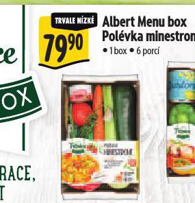 MENU BOX POLVKA MINESTRONE