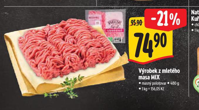 VROBEK Z MLETHO MASA MIX