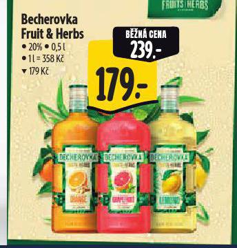 BECHEROVKA FRUIT & HERBS