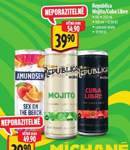 REPUBLICA MOJITO / CUBA LIBRE