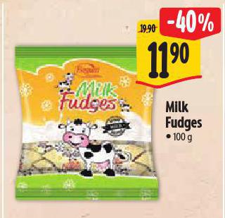 MILK FUDGES
