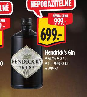 HENDRICKS GIN