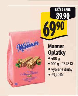 MANNER OPLATKY