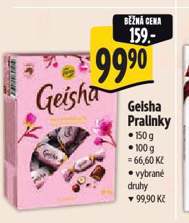 GEISHA PRALINKY