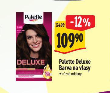 PALETTE DELUXE BARVA NA VLASY