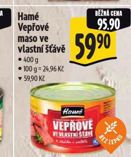 HAM VEPOV MASO VE VLASTN V
