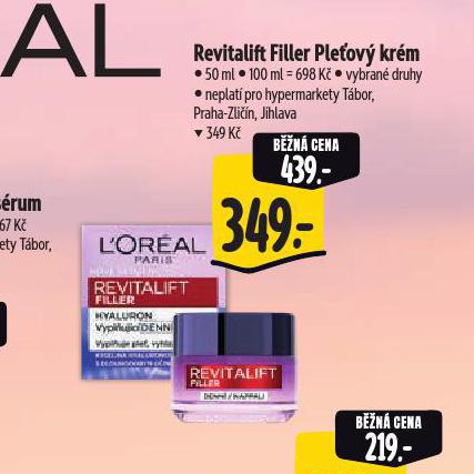 REVITALIFT FILLER PLEOV KRM