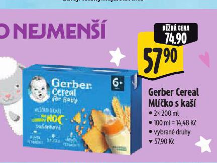GERBER CEREAL MLKO S KA