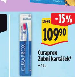 CURAPROX ZUBN KARTEK
