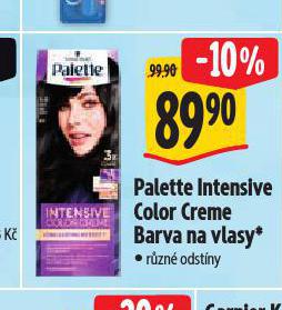 PALETTE BARVA NA VLASY