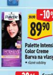PALETTE BARVA NA VLASY