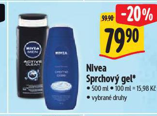 NIVEA SPRCHOV GEL