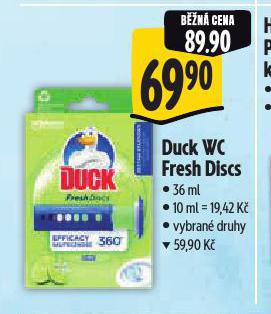 DUCK WC FRESH DISCS