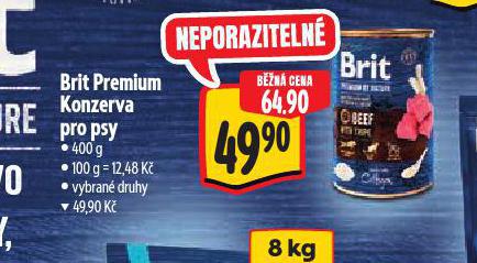 BRIT KONZERVA PRO PSY