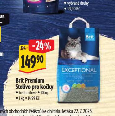 BRIT PREMIUM STELIVO PRO KOKY