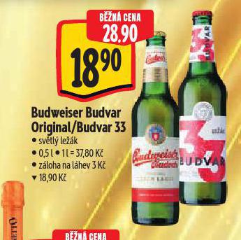 PIVO BUDVAR 33