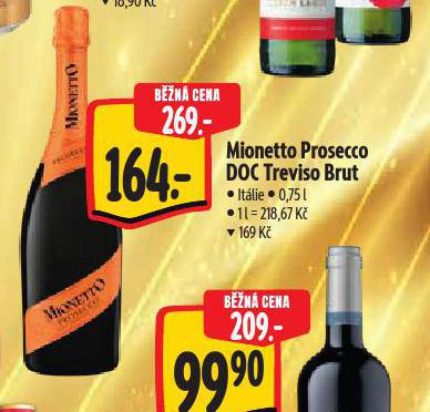 MIONETTO PROSECCO DOC TREVISO BRUT