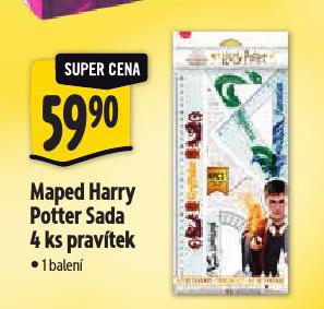 MAPED HARRY POTTER SADA 4 KS PRAVTEK