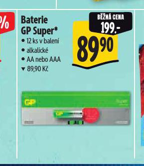 BATERIE GP SUPER