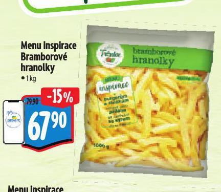 MENU INSPIRACE BRAMBOROV HRANOLKY