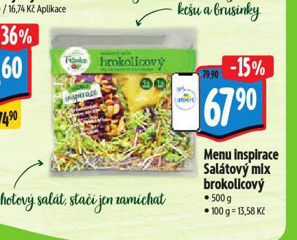 MENU INSPIRACE SALTOV MIX BROKOLICOV