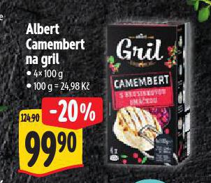 CAMEMBERT NA GRIL