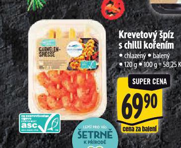 KREVETOV PZ S CHILLI KOENM