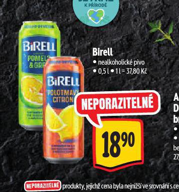 BIRELL NEALKOHOLICK PIVO