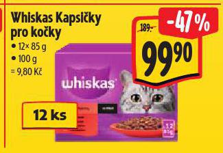 WHISKAS KAPSIKY PRO KOKY