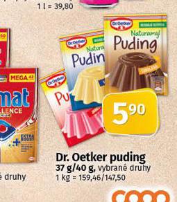 DR. OETKER PUDING