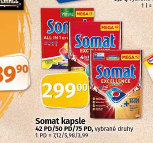 SOMAT KAPSLE DO MYKY