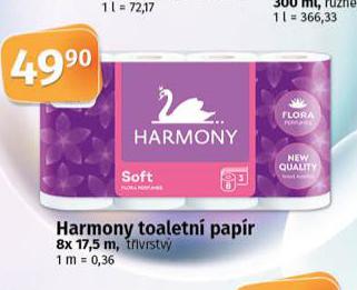 HARMONY TOALETN PAPR