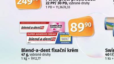 BLEND A DENT FIXAN KRM NA ZUBN PROTZU