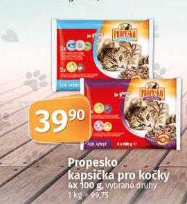 PROPESKO KAPSIKY PRO KOKY