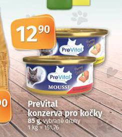 PREVITAL KONZERVA PRO KOKY