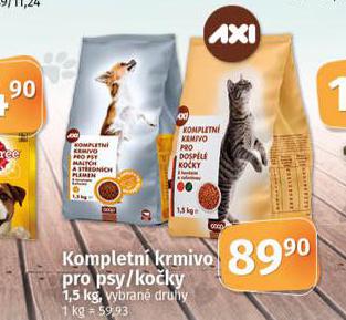 KOMPLETN KRMIVO PRO PSY