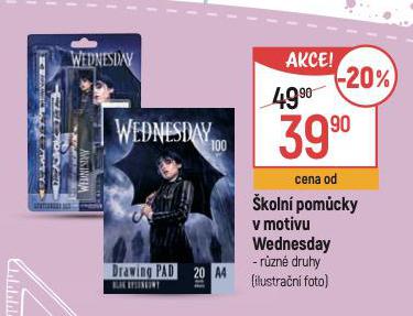 KOLN POMCKY V MOTIVU WEDNESDAY