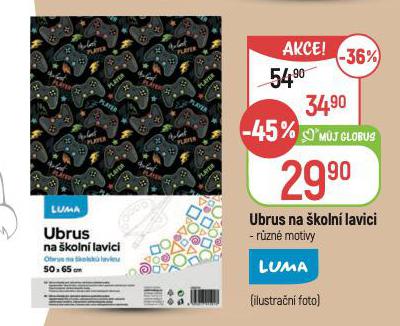 UBRUS NA KOLN LAVICI