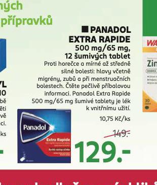 PANADOL EXTRA RAPIDE