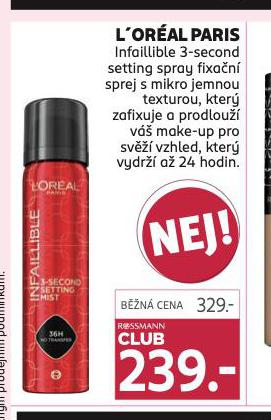 LOREAL PARIS FIXAN SPREJ