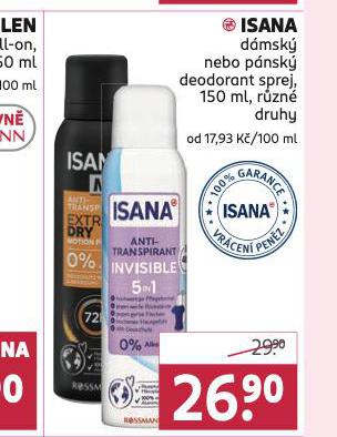 ISANA DEODORANT