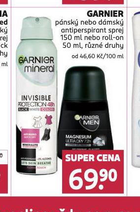 GARNIER ANTIPERSPIRANT