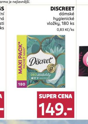 DISCREET DMSK HYGIENICK VLOKY